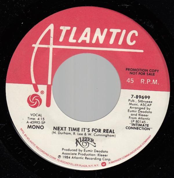 Kleeer - Next Time It's For Real