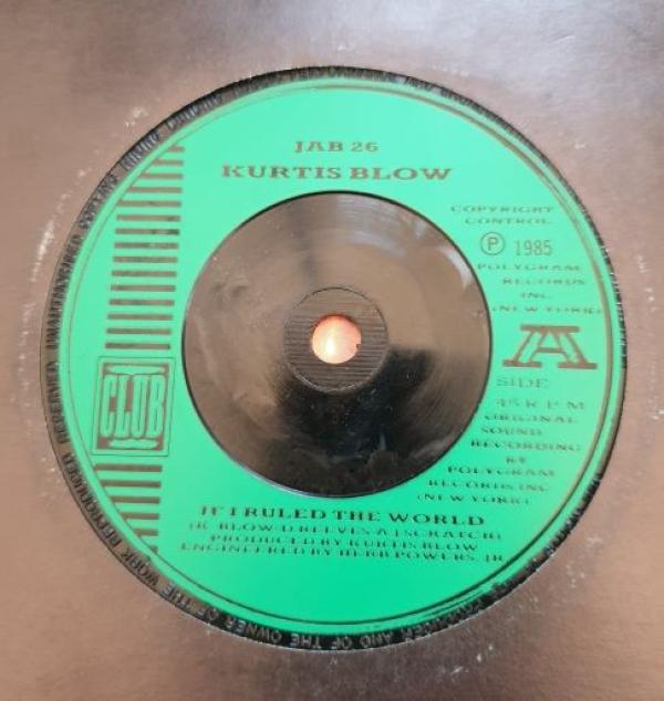 Kurtis Blow - If I Ruled The World
