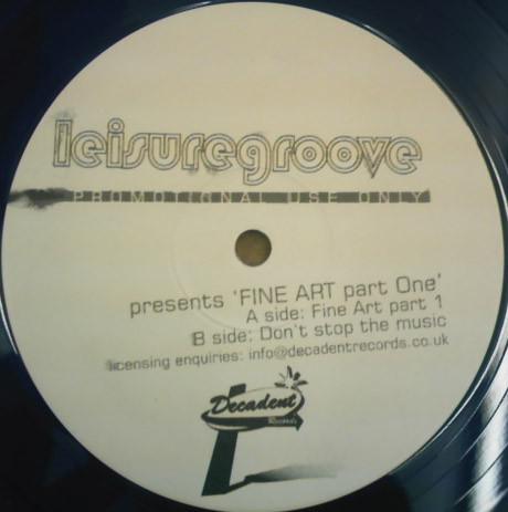 LeisureGroove - Fine Art Part One