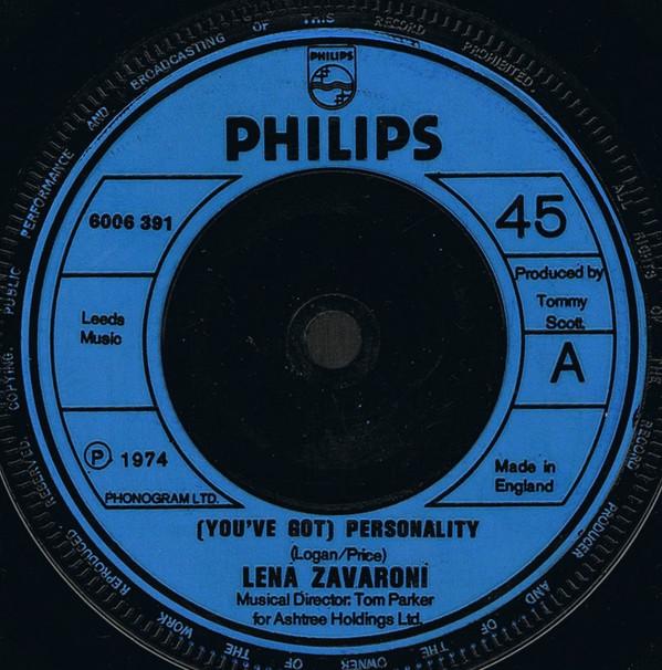 Lena Zavaroni - (You've Got) Personality