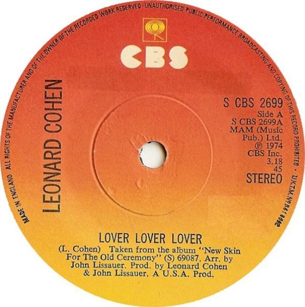 Leonard Cohen - Lover Lover Lover