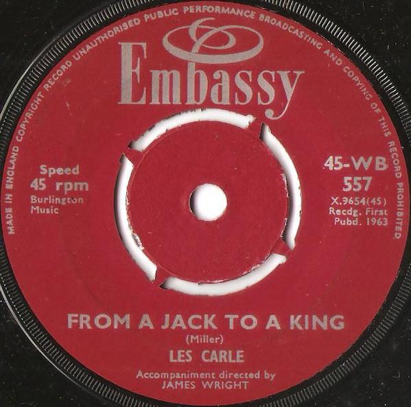 Les Carle, Marilyn Lee - From A Jack To A King / Our Day Will Come