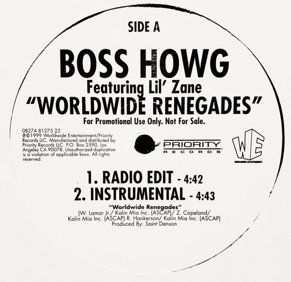 Lil' Zane, Da Howg - Worldwide Renegades