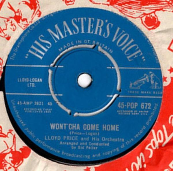 Lloyd Price And His Orchestra - Wont'cha Come Home