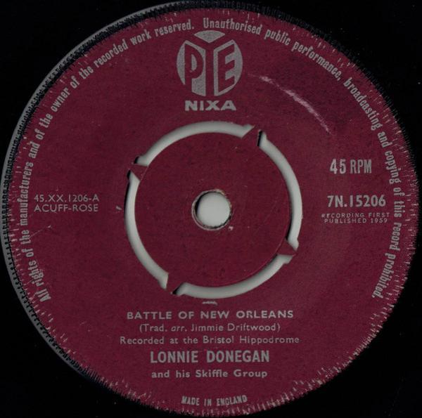 Lonnie Donegan's Skiffle Group - Battle Of New Orleans
