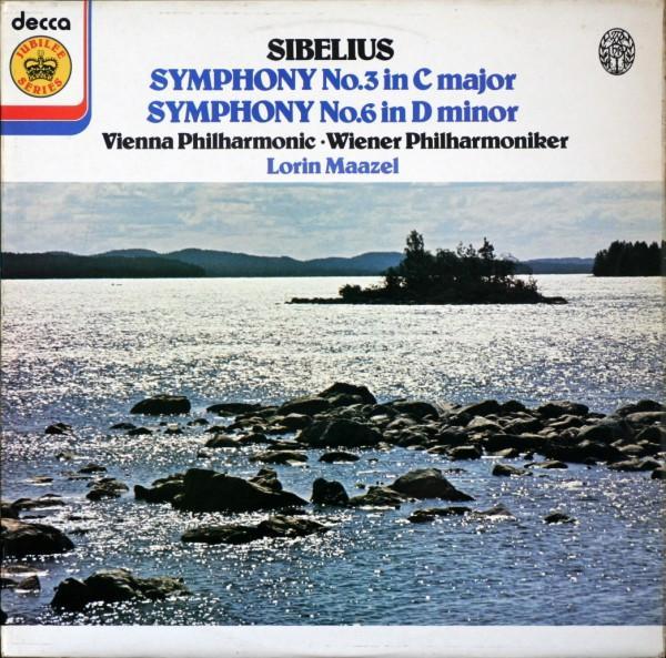 Lorin Maazel, Jean Sibelius, Wiener Philharmoniker - Symphony No.3 in C major / Symphony No.6 in D minor