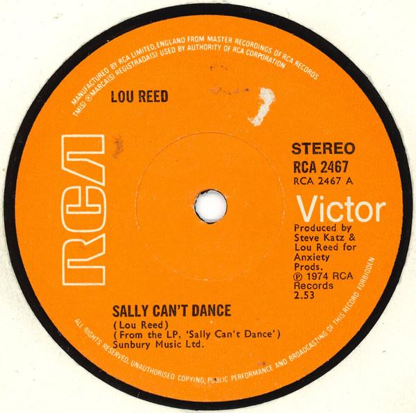 Lou Reed - Sally Can't Dance