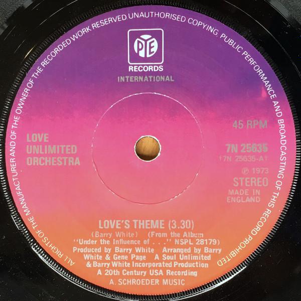 Love Unlimited Orchestra - Love's Theme / Sweet Moments