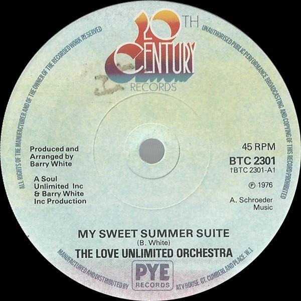 Love Unlimited Orchestra - My Sweet Summer Suite