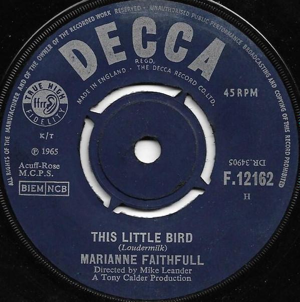 Marianne Faithfull - This Little Bird