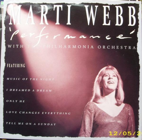 Marti Webb, Philharmonia Orchestra - Performance