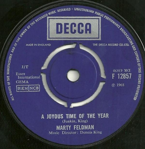 Marty Feldman  - A Joyous Time Of Year