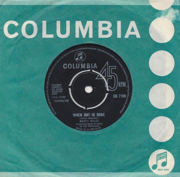 Marty Wilde - When Day Is Done