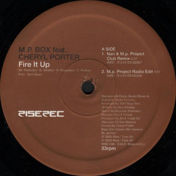 Massimo Padovani, Cheryl Porter - Fire It Up