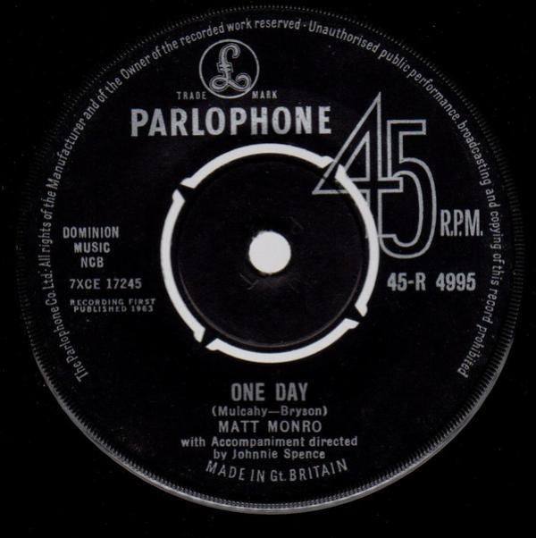 Matt Monro - One Day