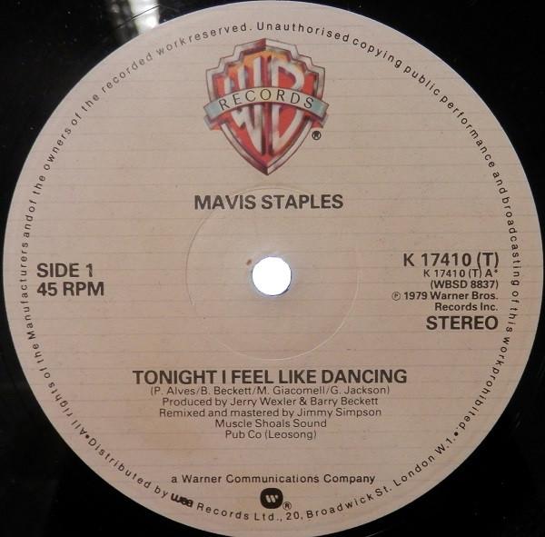 Mavis Staples - Tonight I Feel Like Dancing
