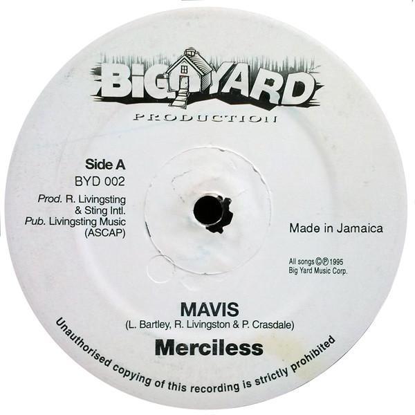 Merciless, Daddy Sylva - Mavis / Caution