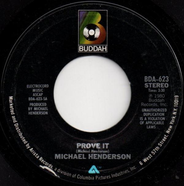 Michael Henderson - Prove It