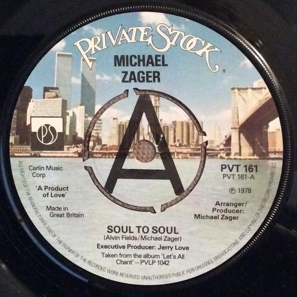 Michael Zager - Soul To Soul / Music Fever