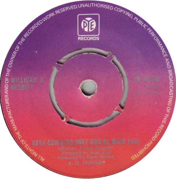 Millican & Nesbitt - Vaya Con Dios (May God Be With You)