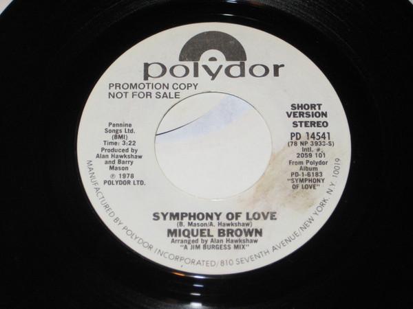 Miquel Brown - Symphony Of Love
