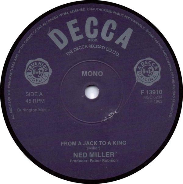 Ned Miller - From A Jack To A King