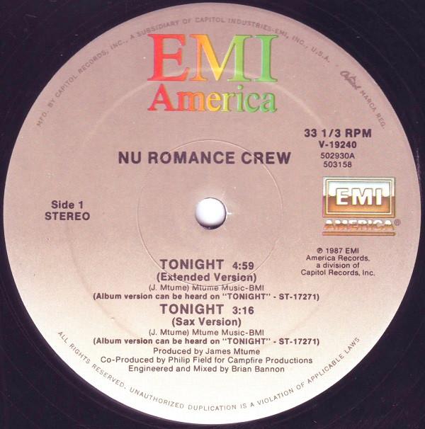 Nu Romance Crew - Tonight