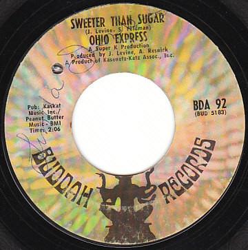 Ohio Express - Sweeter Than Sugar / Bitter Lemon