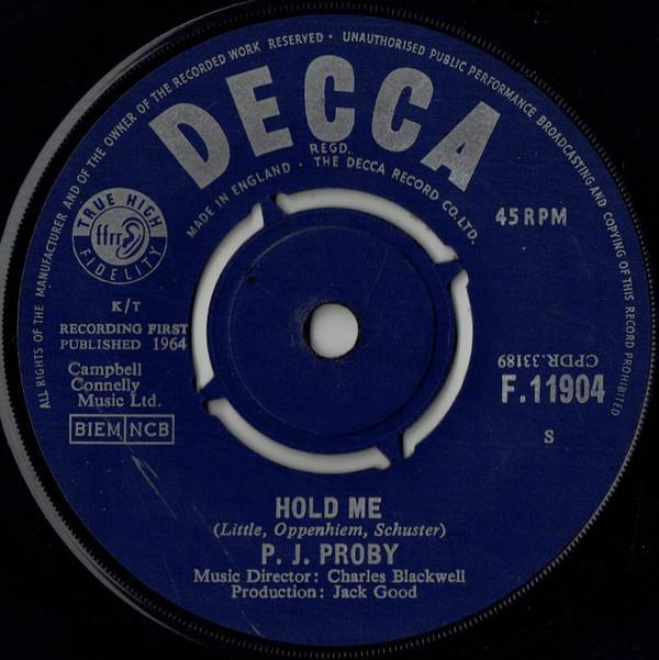 P.J. Proby - Hold Me