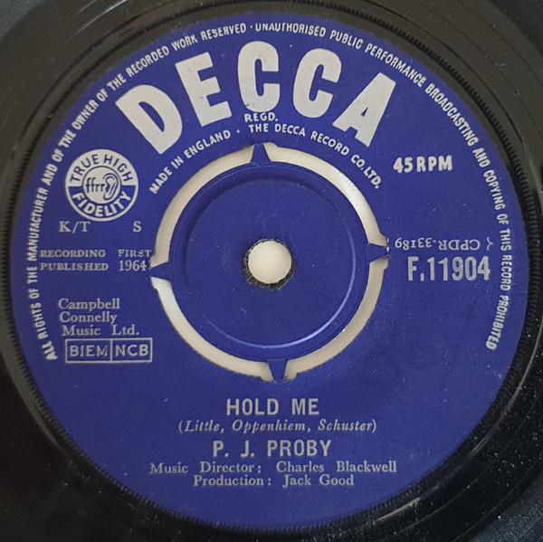 P.J. Proby - Hold Me