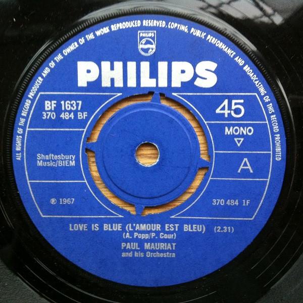 Paul Mauriat And His Orchestra - Love Is Blue (L'Amour Est Bleu)
