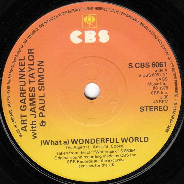 Paul Simon, Art Garfunkel, James Taylor (2) - (What A) Wonderful World