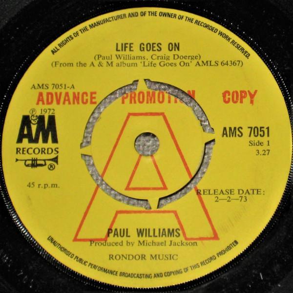 Paul Williams  - Life Goes On