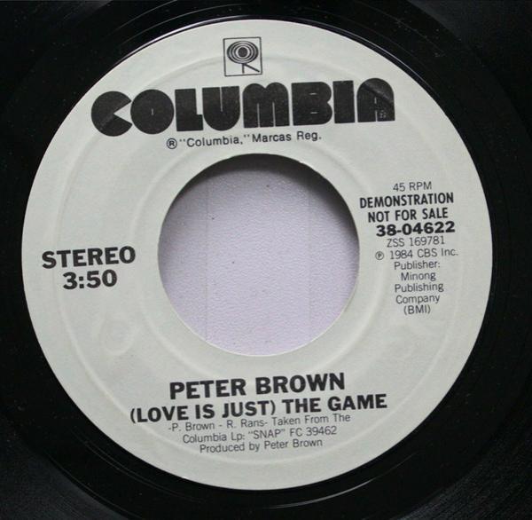 Peter Brown  - (Love Is Just) The Game