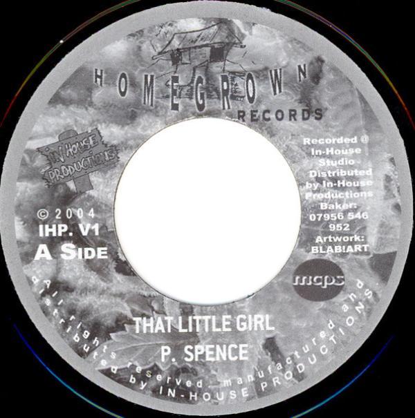 Peter Spence, Vince Pachino - That Little Girl / Blooded City