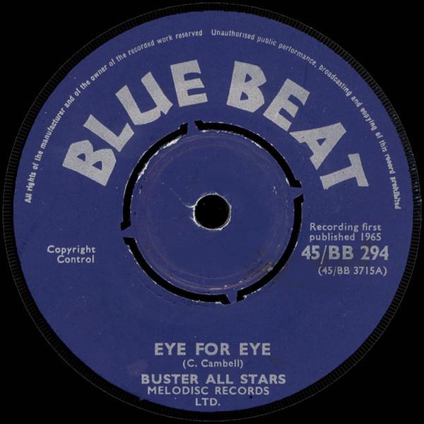 Prince Buster's All Stars - Eye For Eye / South Virginia