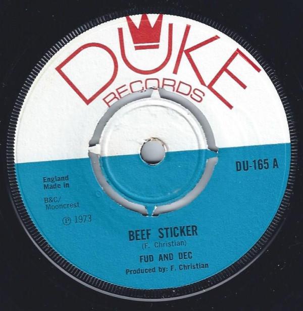 Prince Heron, Fud & Del - Beef Sticker / Ten Commandments