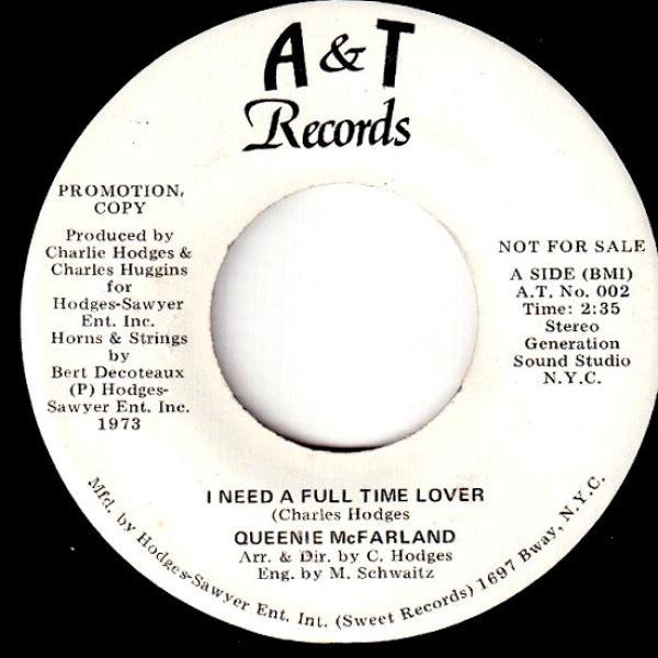 Queenie McFarland - I Need A Full Time Lover
