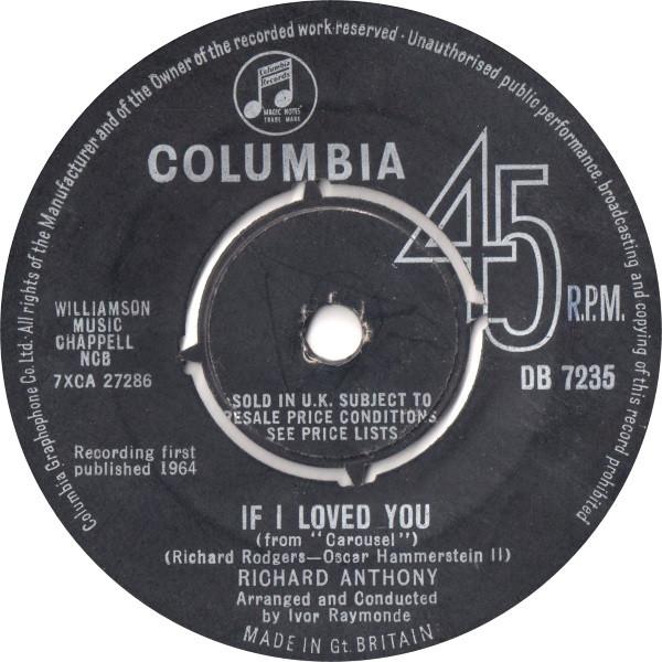 Richard Anthony (2) - If I Loved You