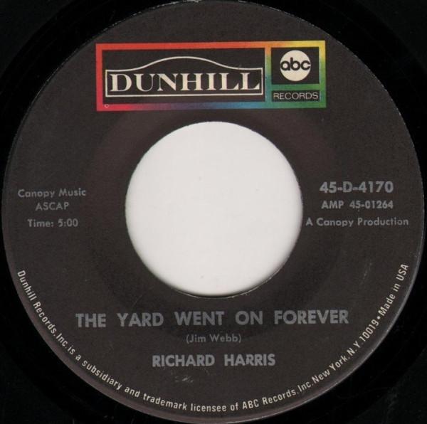 Richard Harris - The Yard Went On Forever