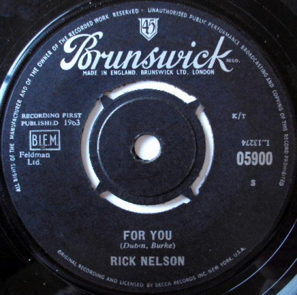 Ricky Nelson (2) - For You
