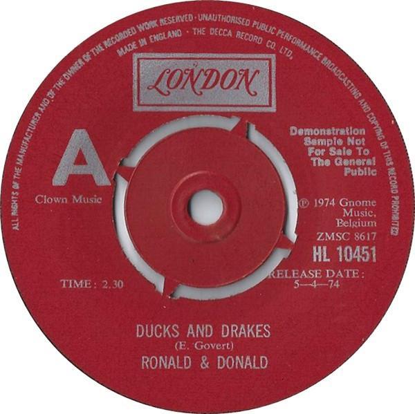 Ronald And Donald - Ducks And Drakes