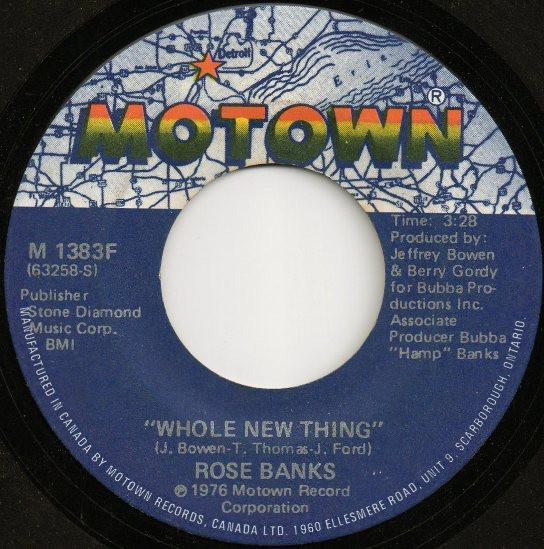 Rose Banks - Whole New Thing