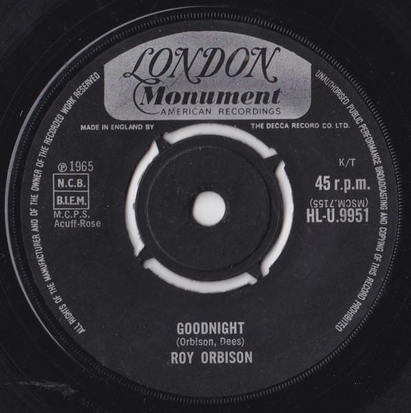 Roy Orbison - Goodnight