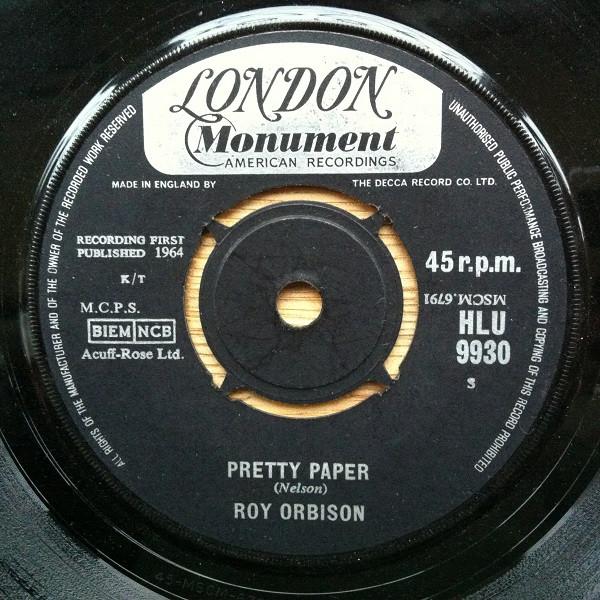 Roy Orbison - Pretty Paper /  Summersong