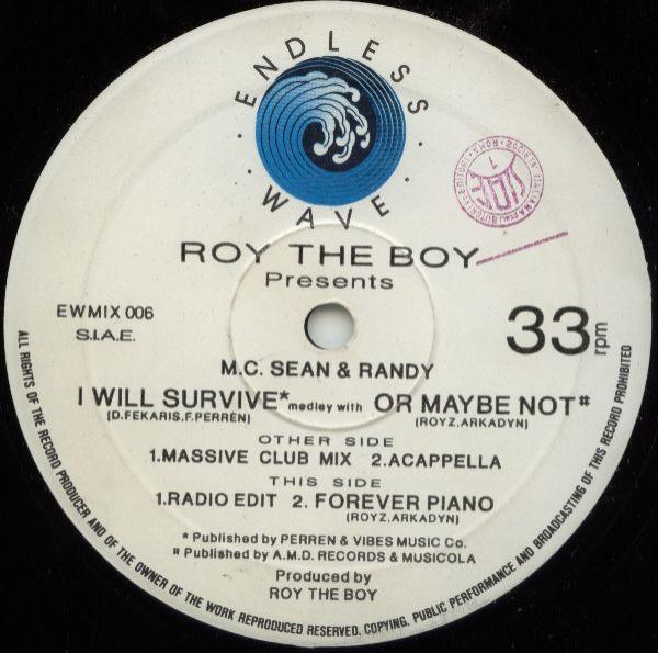 Roy The Boy, M.C. Sean, Randy (9) - I Will Survive Medley With Or Maybe Not