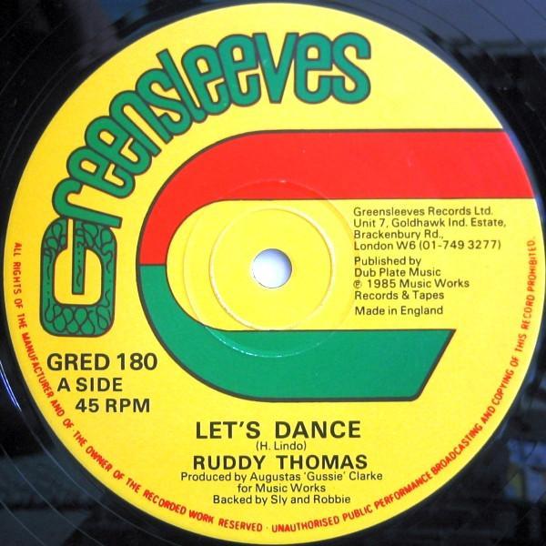 Ruddy Thomas, Larry Marshall - Let's Dance / I Admire You