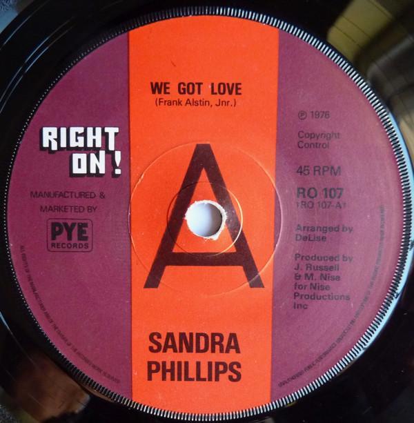 Sandra Phillips - We Got Love
