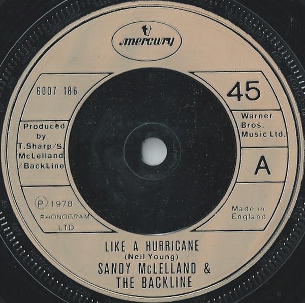 Sandy McLelland And The Backline - Like A Hurricane