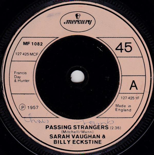 Sarah Vaughan, Billy Eckstine - Passing Strangers
